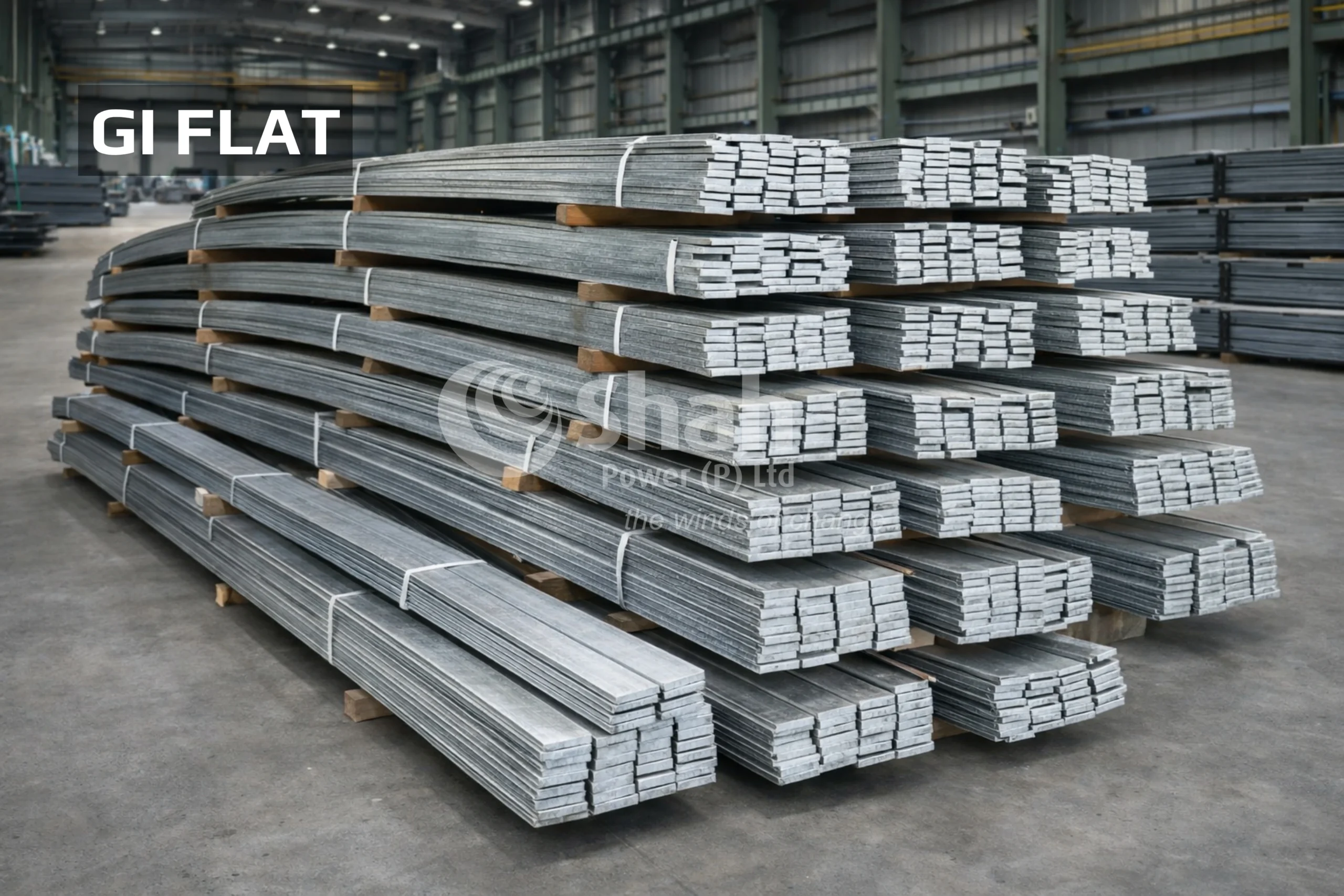 GI Flats, Hot-Dip Galvanized (GI) Flats, Earthing Materials
